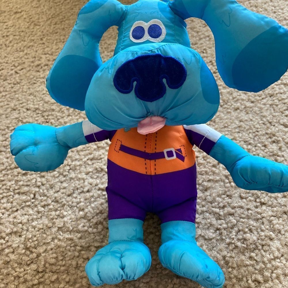 Vintage Blues Clues Bath Time Stuffed Animal